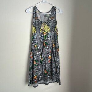 Legend Of Zelda The Wind Walker Dress Size medium Fit & Flare Nintendo 2015